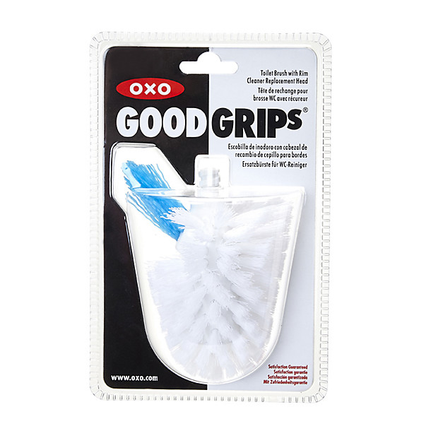 OXO Good Grips Toilet Brush with Rim Cleaner Replacement Head – Market  Noire Store